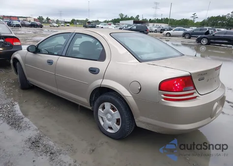 2004 Dodge Stratus Se from USA, damaged, VIN 1B3EL36XX4N255302